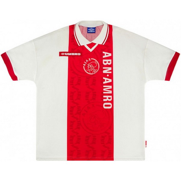 Tailandia Camiseta Ajax 1ª Retro 1998 1999 Rojo Blanco